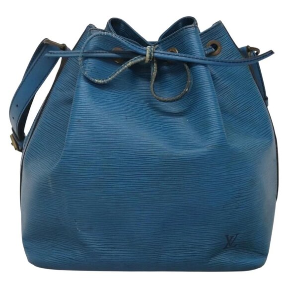 LOUIS VUITTON Epi Petit Noe Shoulder Bag Blue M44105 LV Auth 139956 - Picture 12 of 15